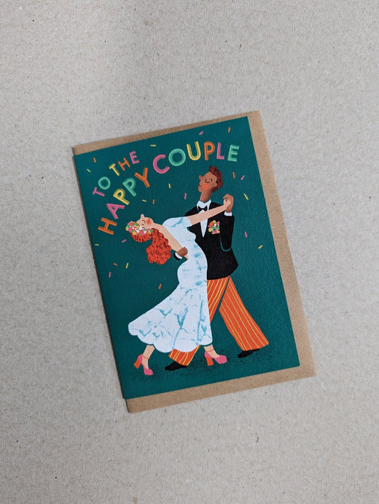 Happy Couple Greetings Card - The Stationery Cupboard