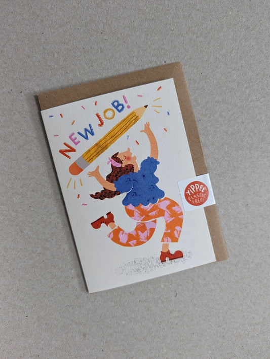 New Job Greetings Card - The Stationery Cupboard