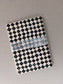 A5 Sketch / Notebook - Chequered Black & White - The Stationery Cupboard