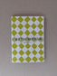 A5 Sketch / Notebook - Chequered Lime Green - The Stationery Cupboard