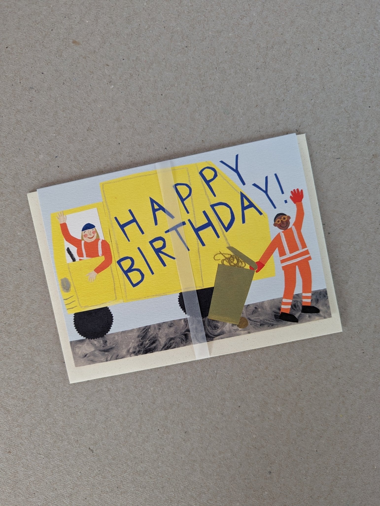 Bin Lorry Birthday Card - The Stationery Cupboard