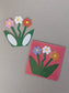 Bloom Standing Flowers Greetings Card - Mixed - The Stationery Cupboard
