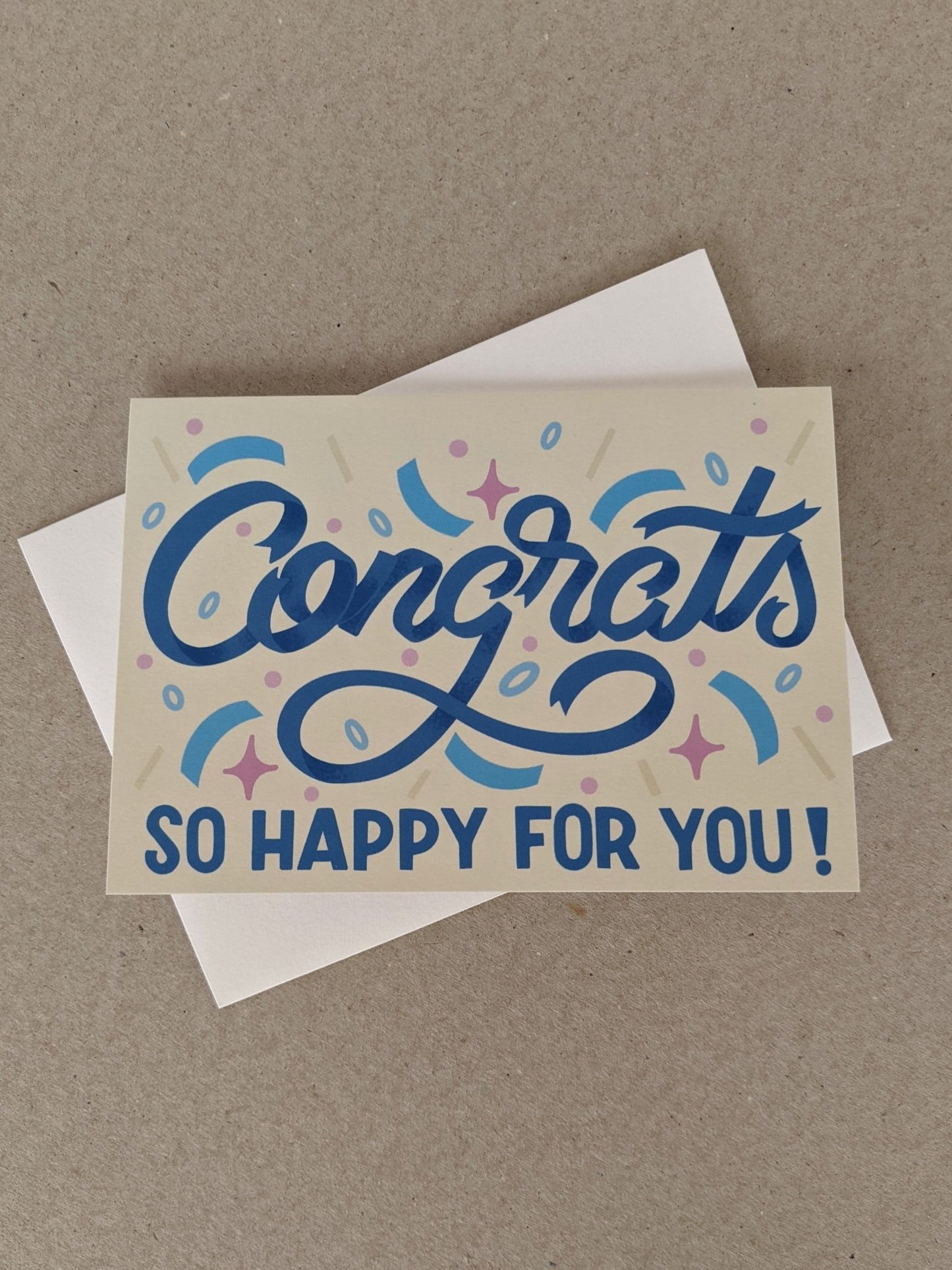 Congrats Greeting Card - The Stationery Cupboard