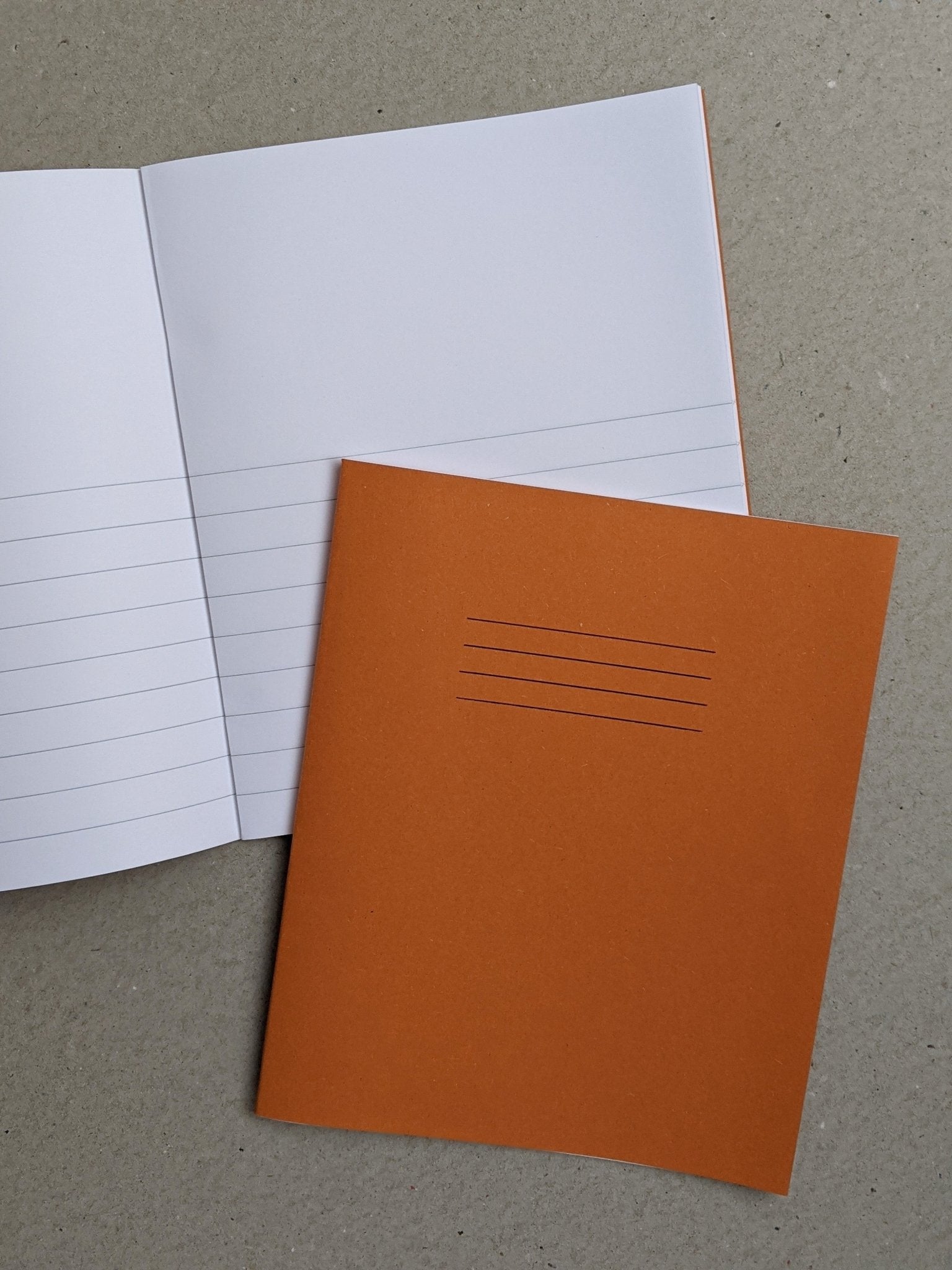 Exercise Book - Blank & Ruled - The Stationery Cupboard