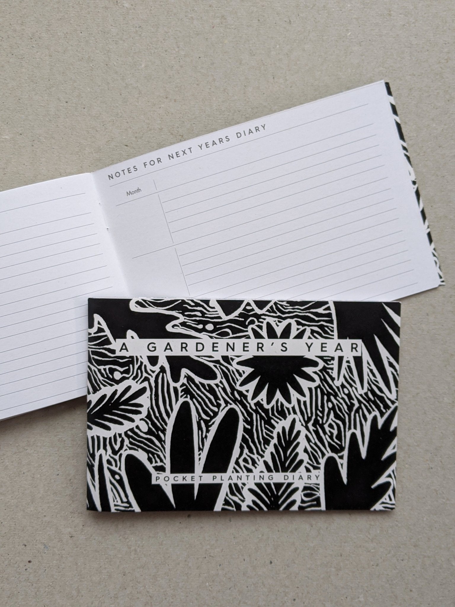 Gardener's year diary - The Stationery Cupboard