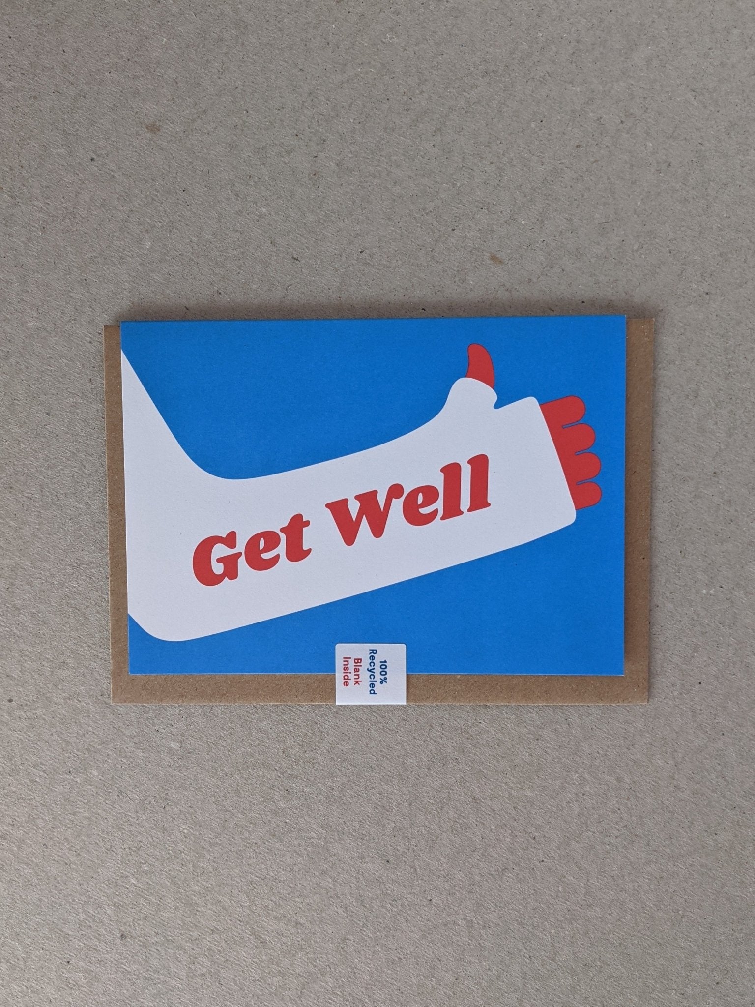 Get Well Greetings Card - The Stationery Cupboard