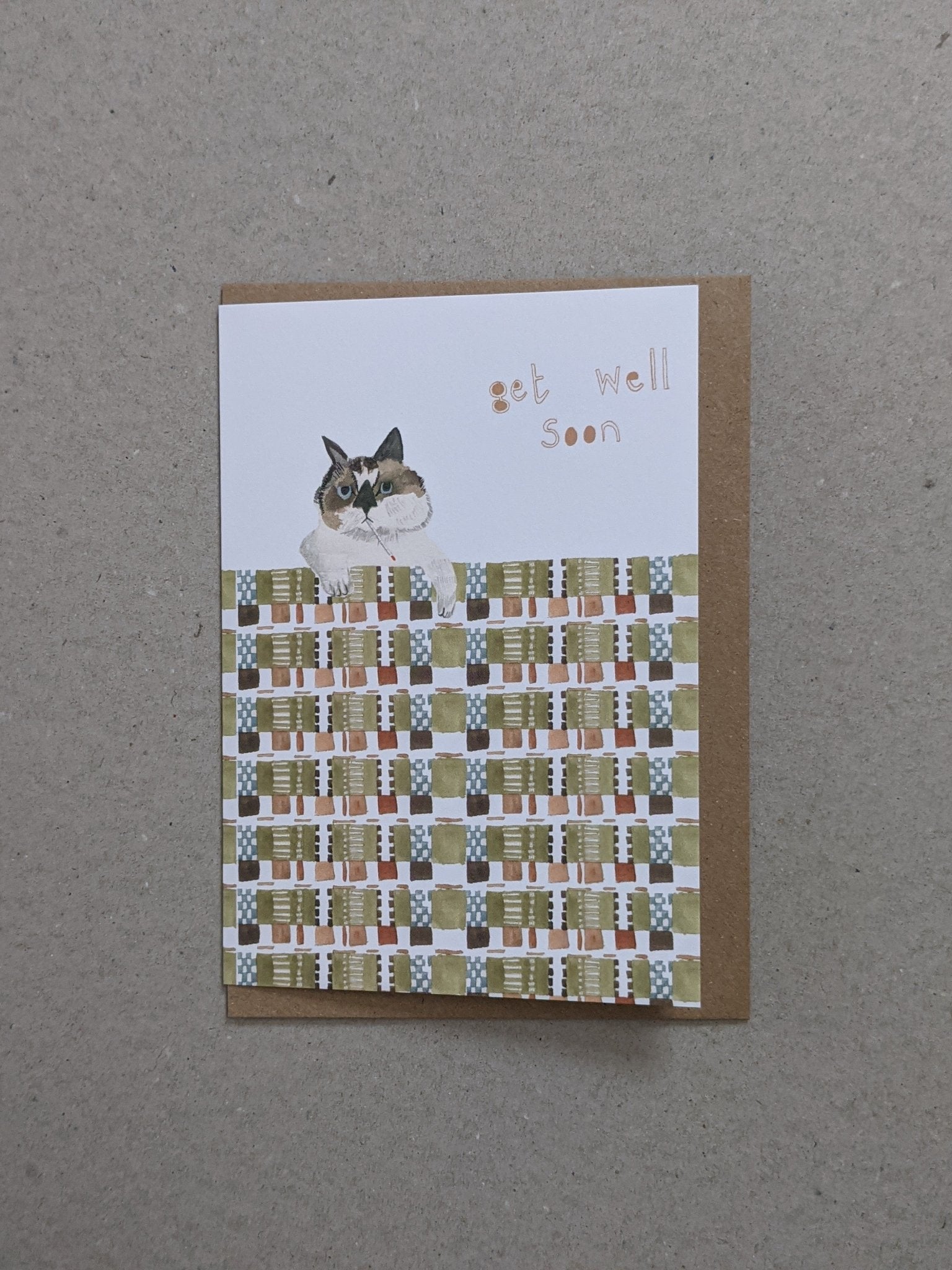 Get Well Soon Greetings Card - The Stationery Cupboard