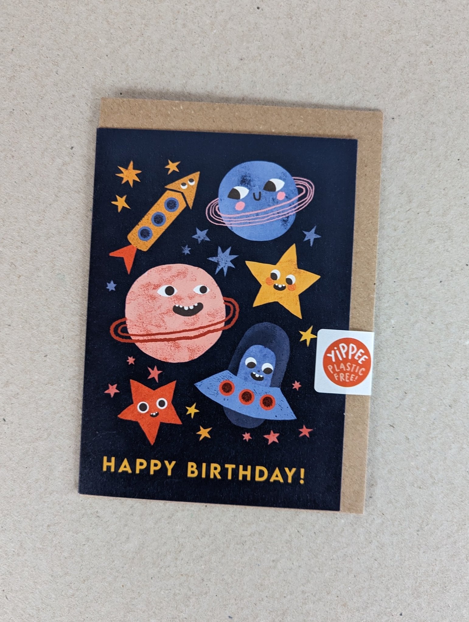 Happy Birthday Greetings Card - The Stationery Cupboard