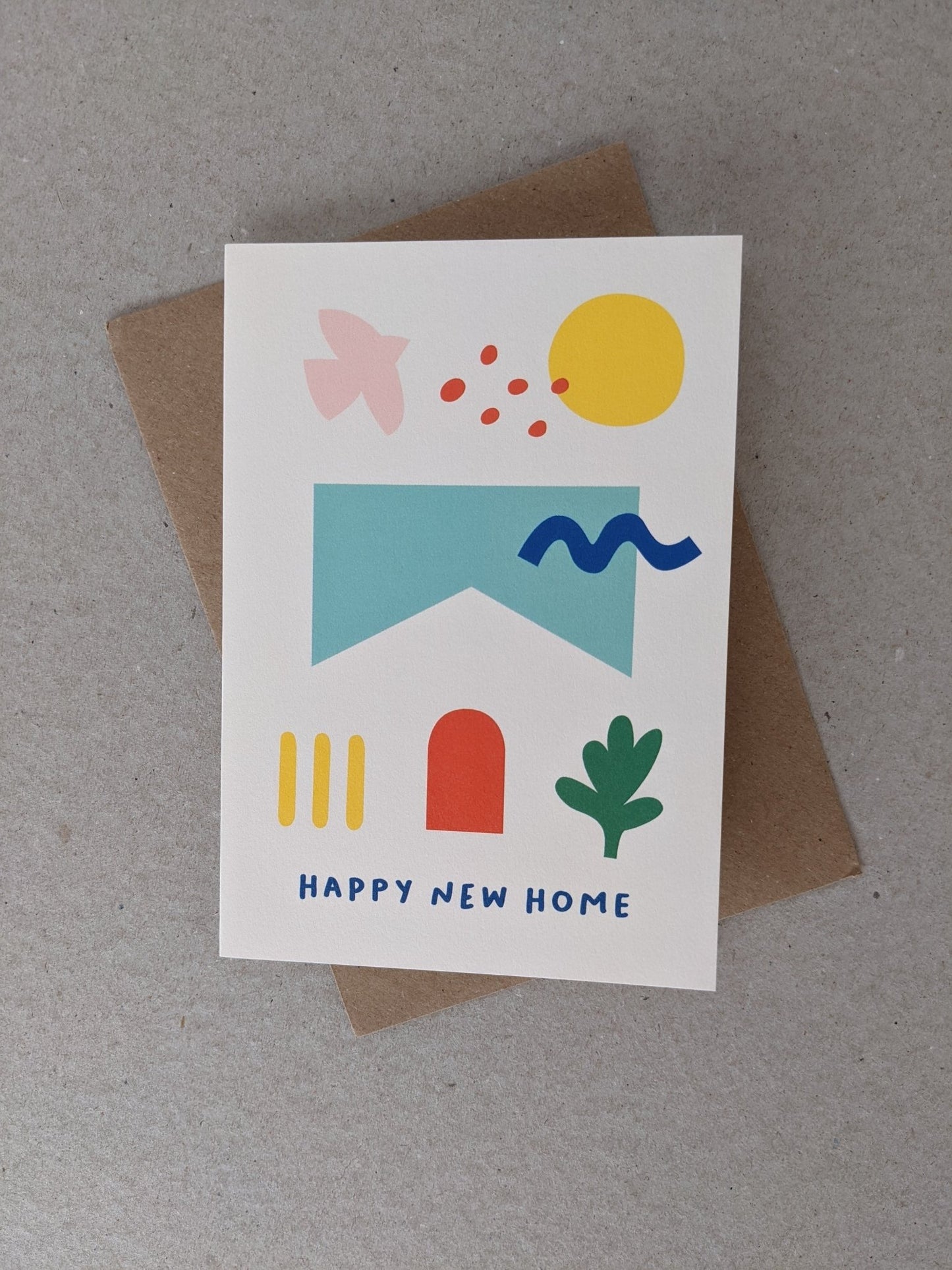 Happy New Home Greetings Card - The Stationery Cupboard