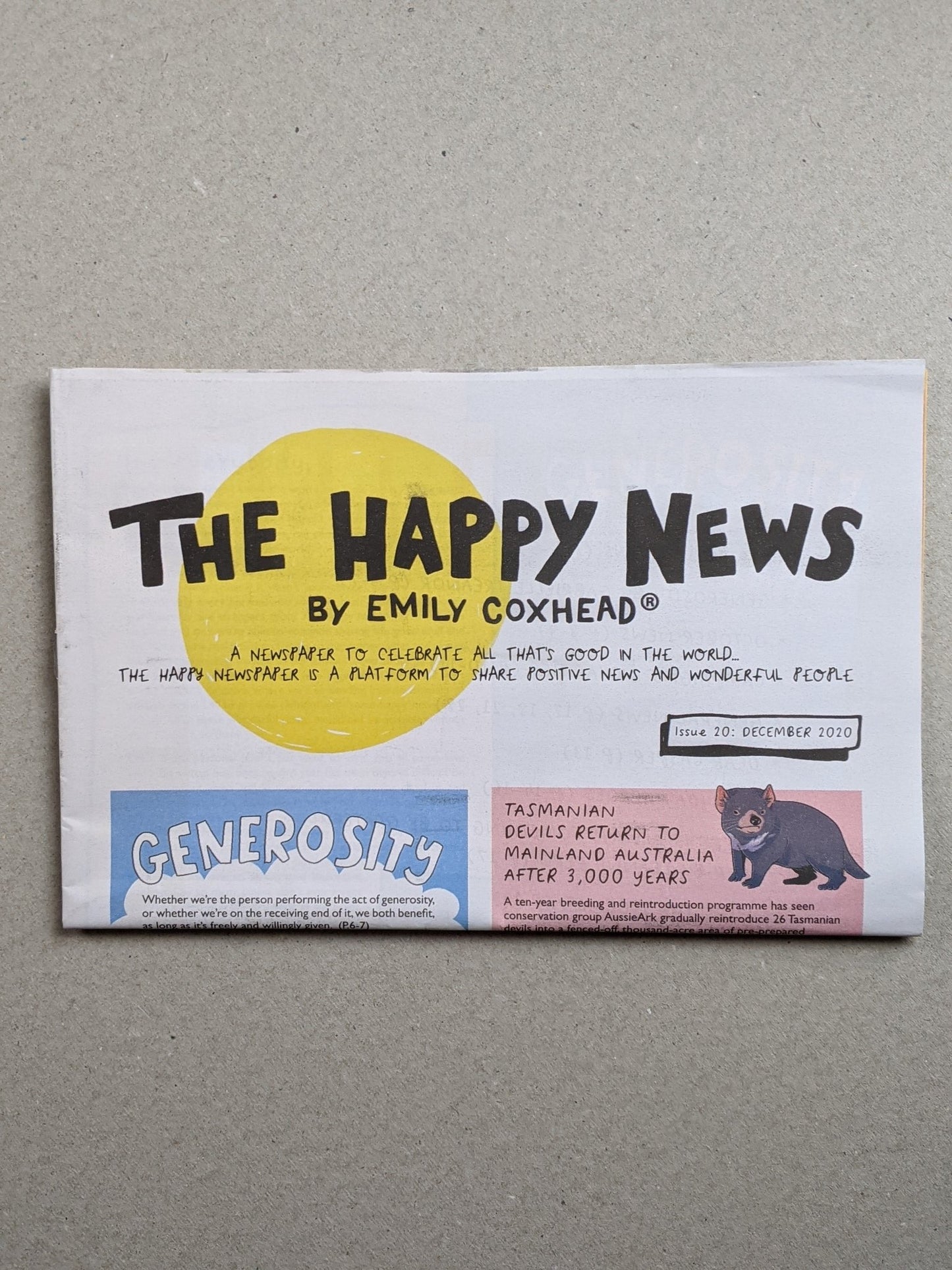 Happy News - Issue 20 - The Stationery Cupboard