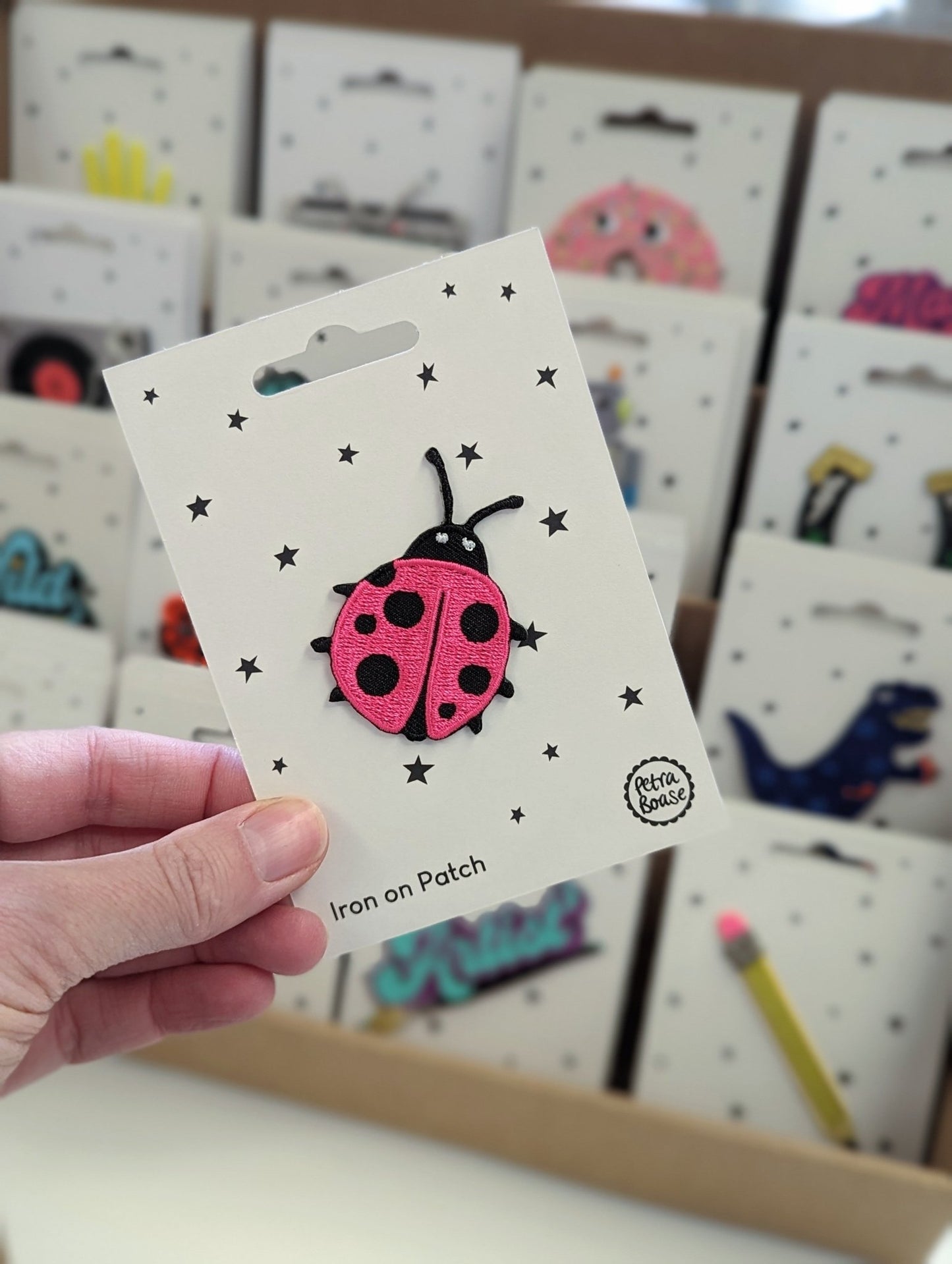 Iron on Patch - Ladybird - The Stationery Cupboard