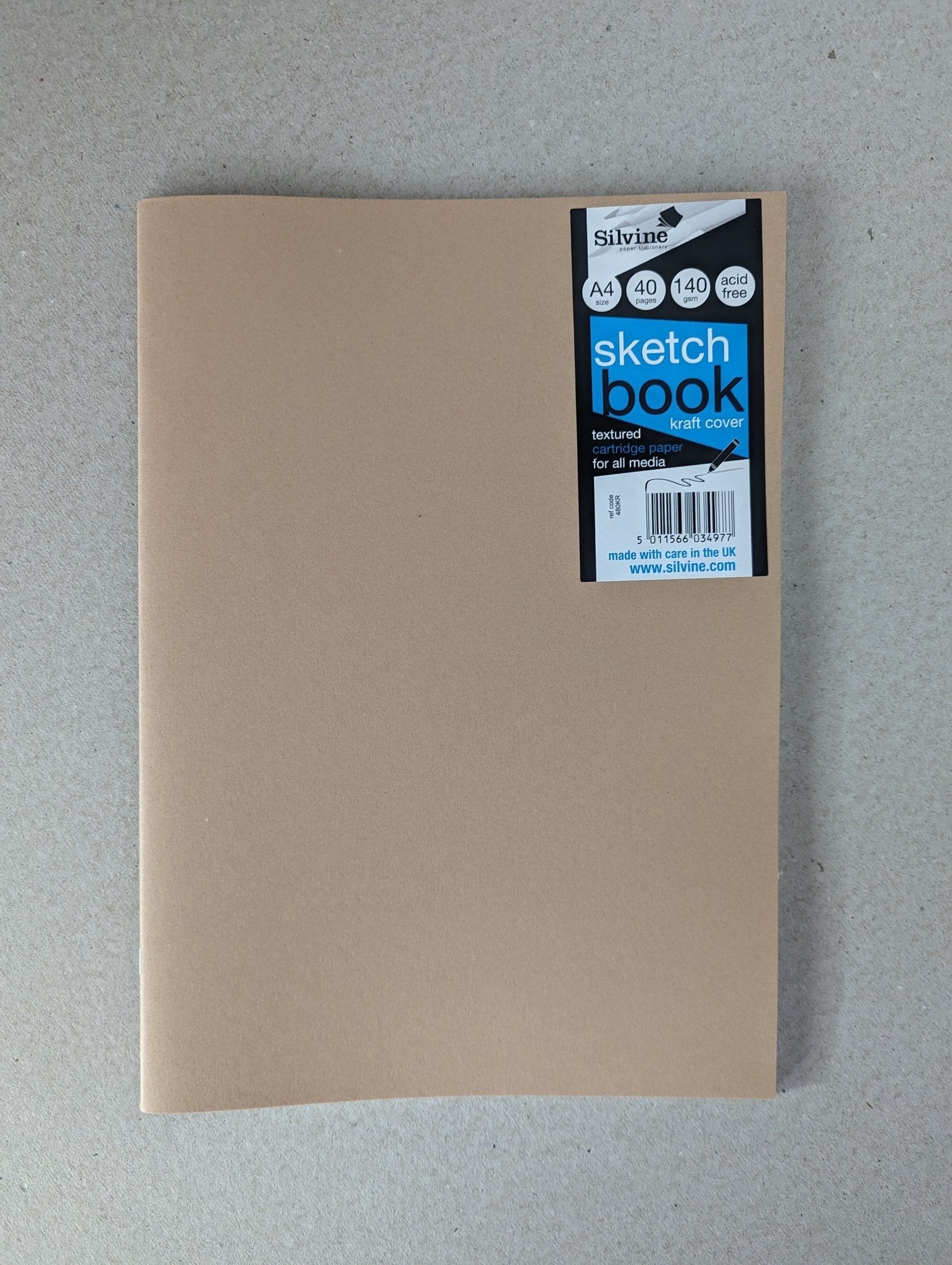 Kraft Sketchbook - The Stationery Cupboard