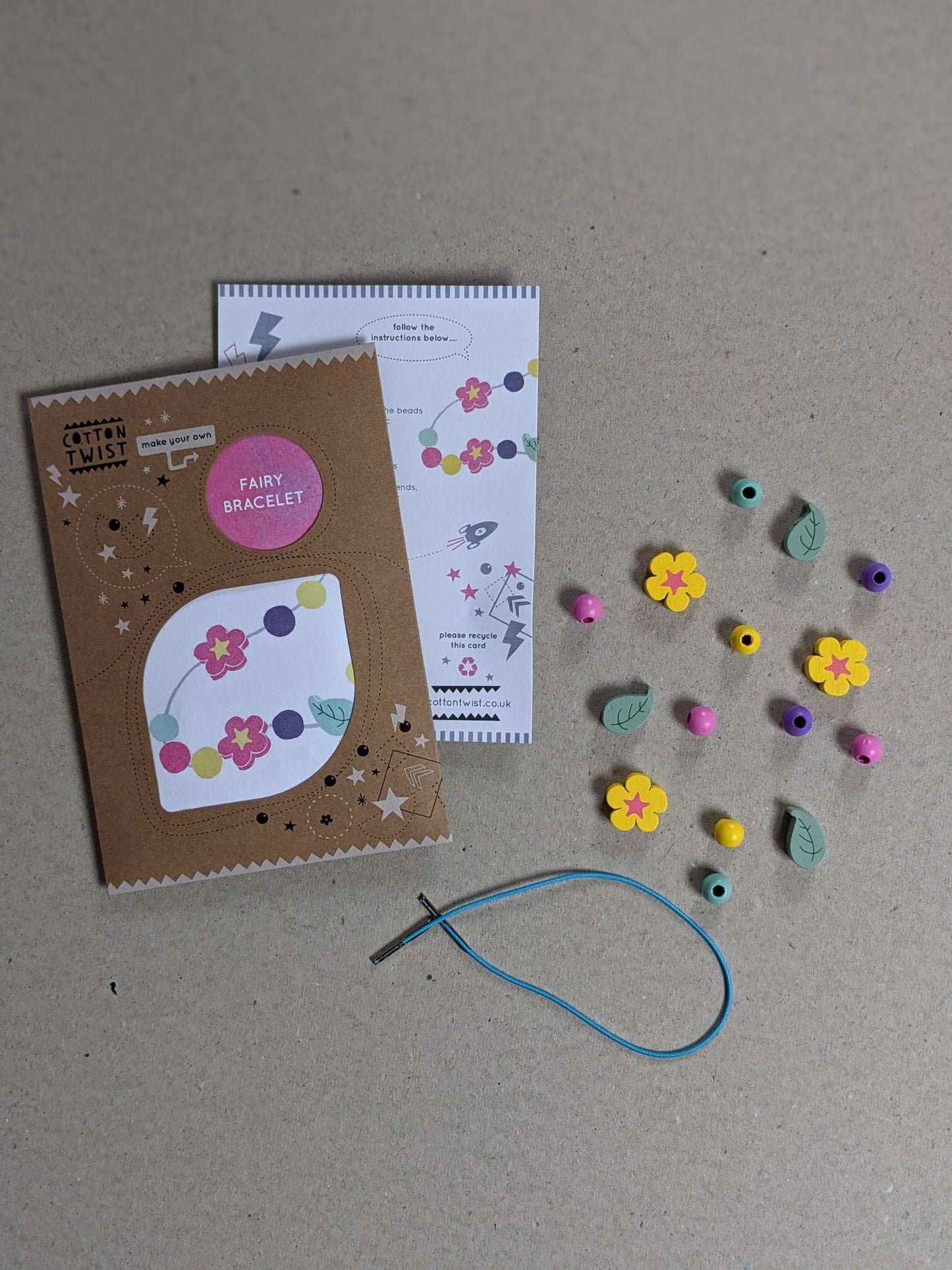 Make A Fairy Bracelet Kit - The Stationery Cupboard