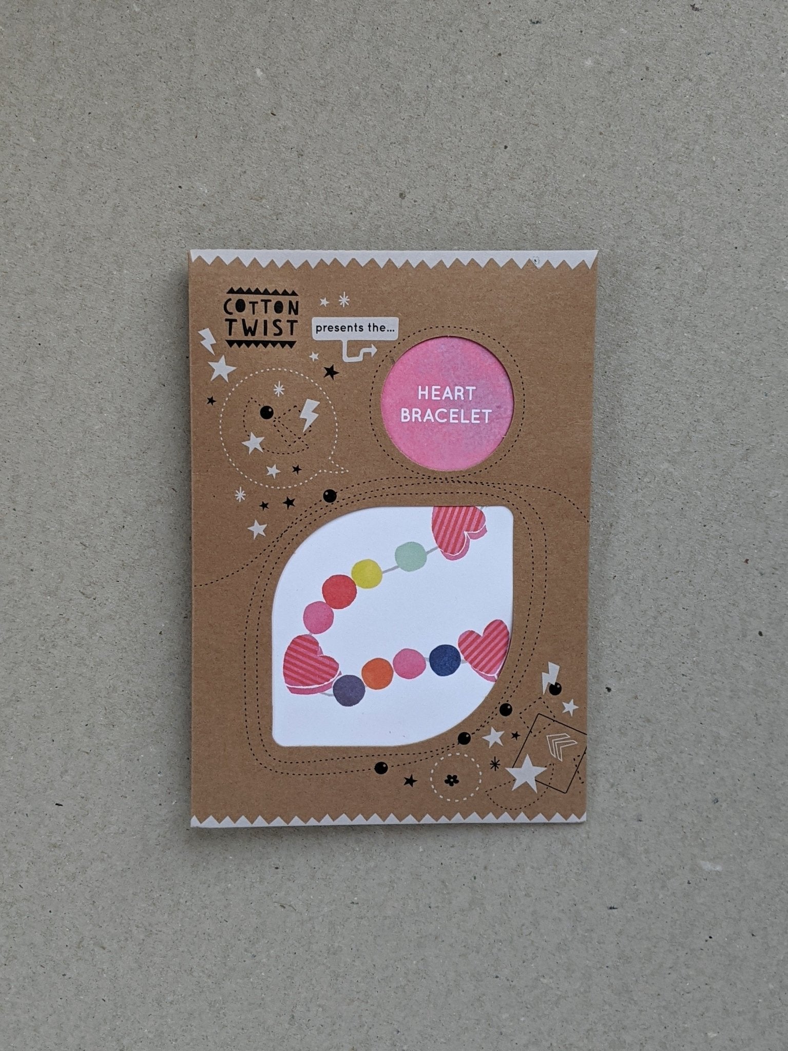 Make A Heart Bracelet Kit - The Stationery Cupboard