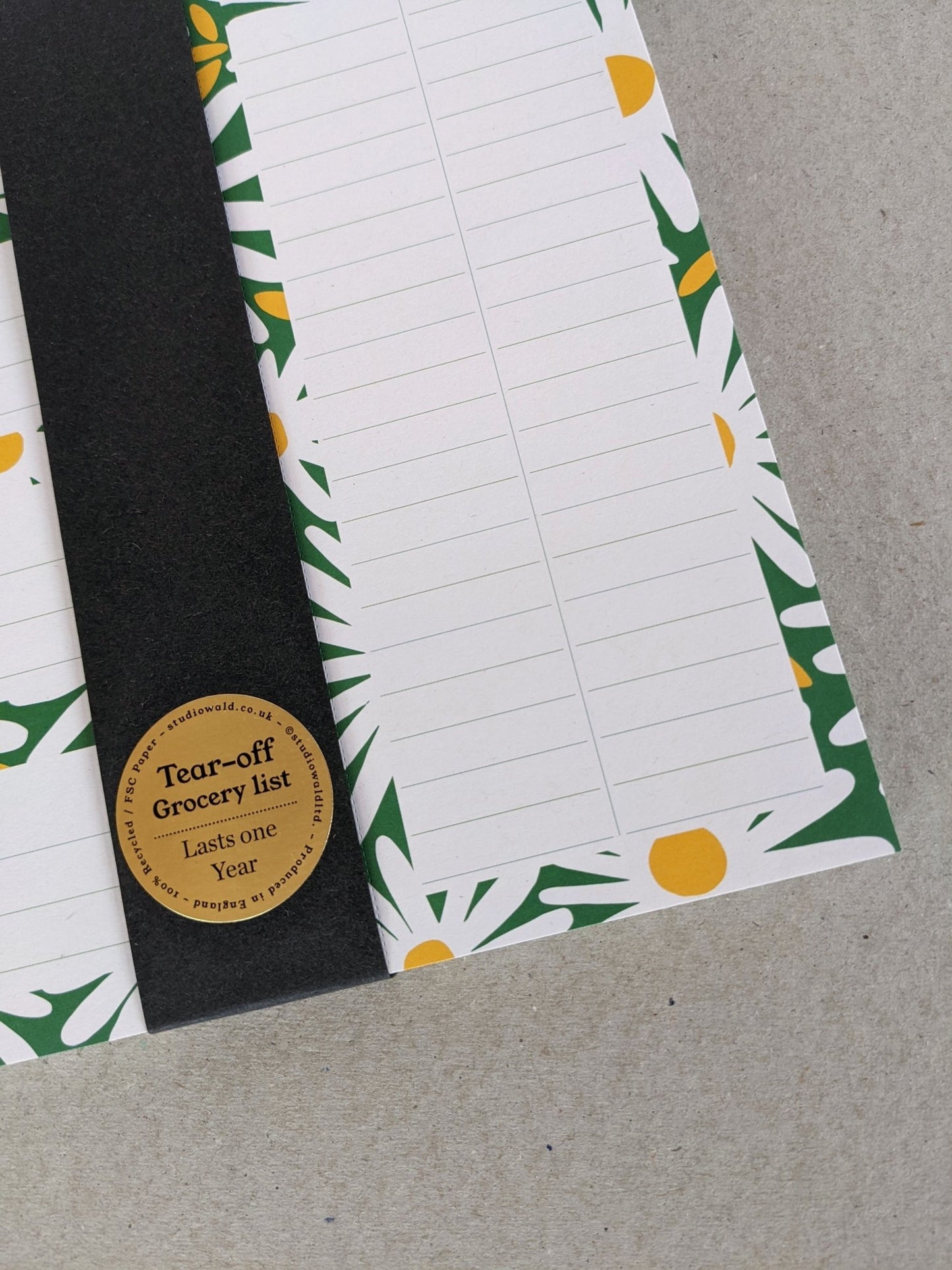 Meal planner, large A4 - The Stationery Cupboard