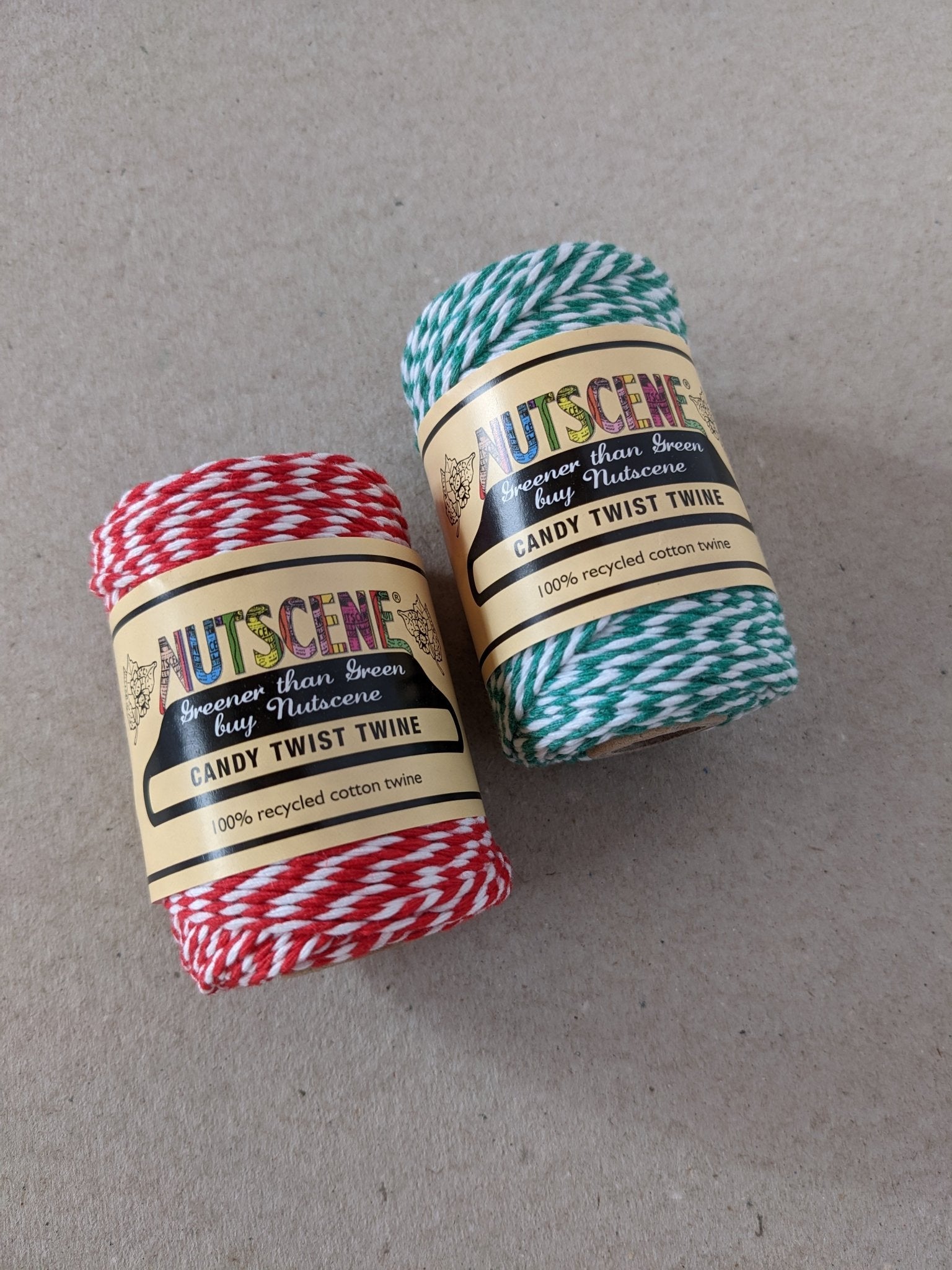 Nutscene Recycled Cotton Twine - The Stationery Cupboard