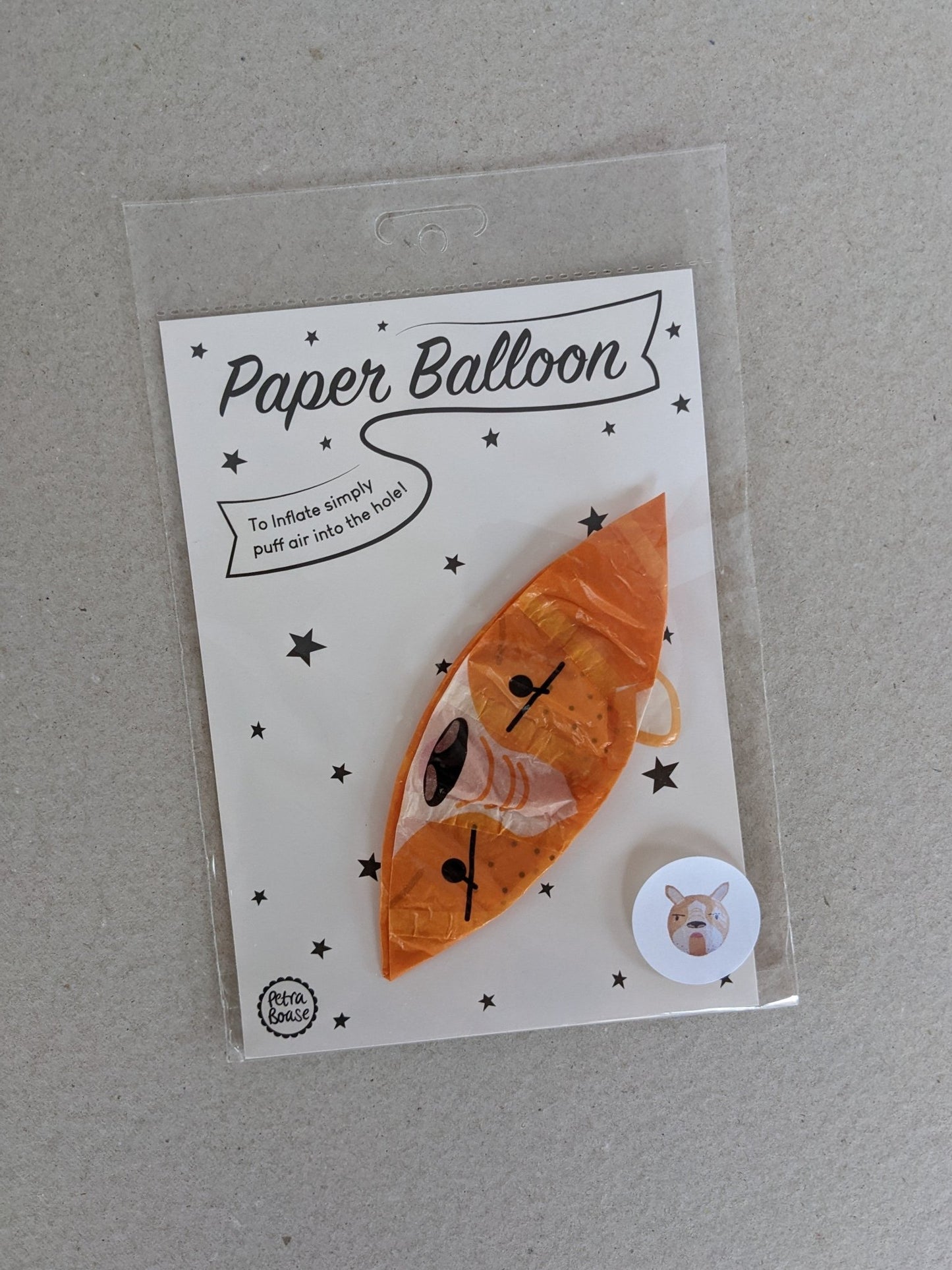 Paper Balloon - Dog - The Stationery Cupboard