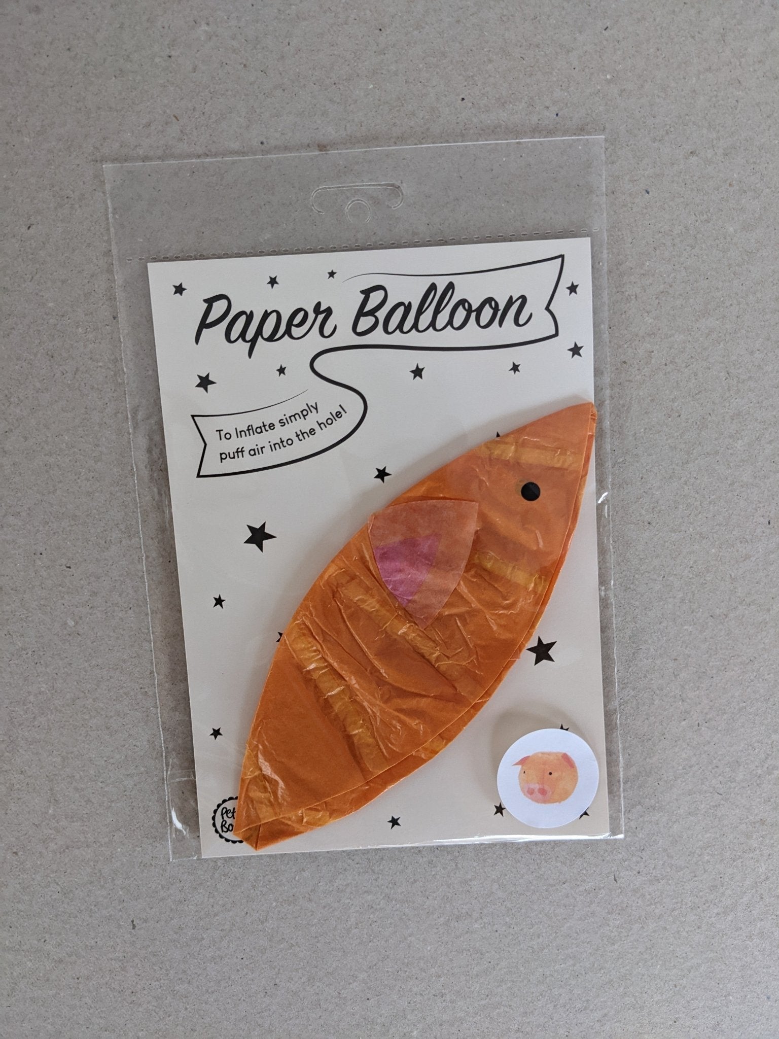 Paper Balloon - Pig - The Stationery Cupboard