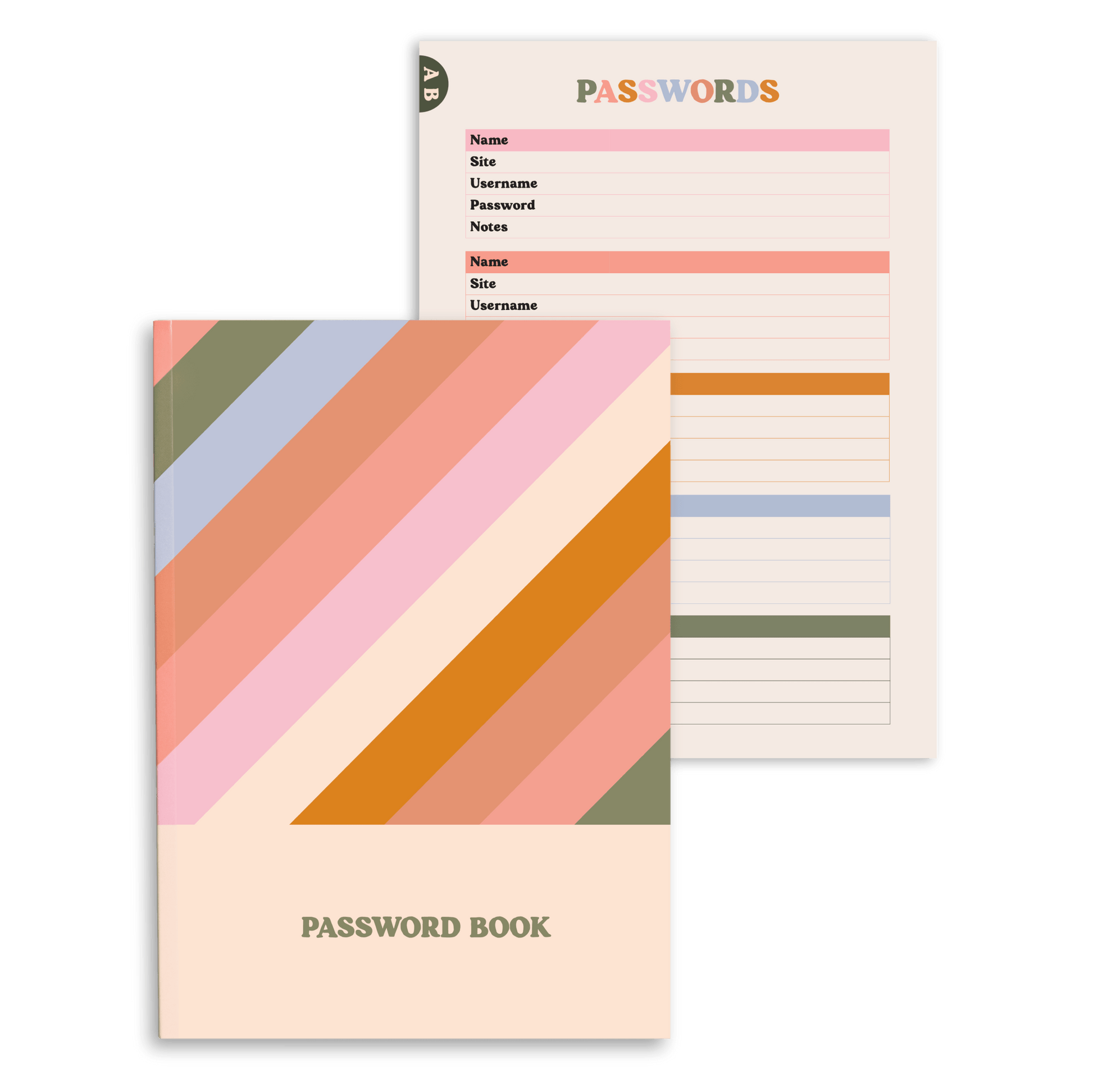 Password Book - The Stationery Cupboard
