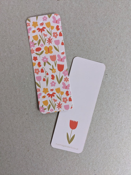 Spring Flowers Bookmark - The Stationery Cupboard
