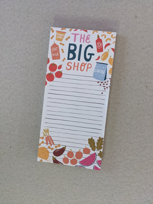 The Big Shop List Pad - The Stationery Cupboard