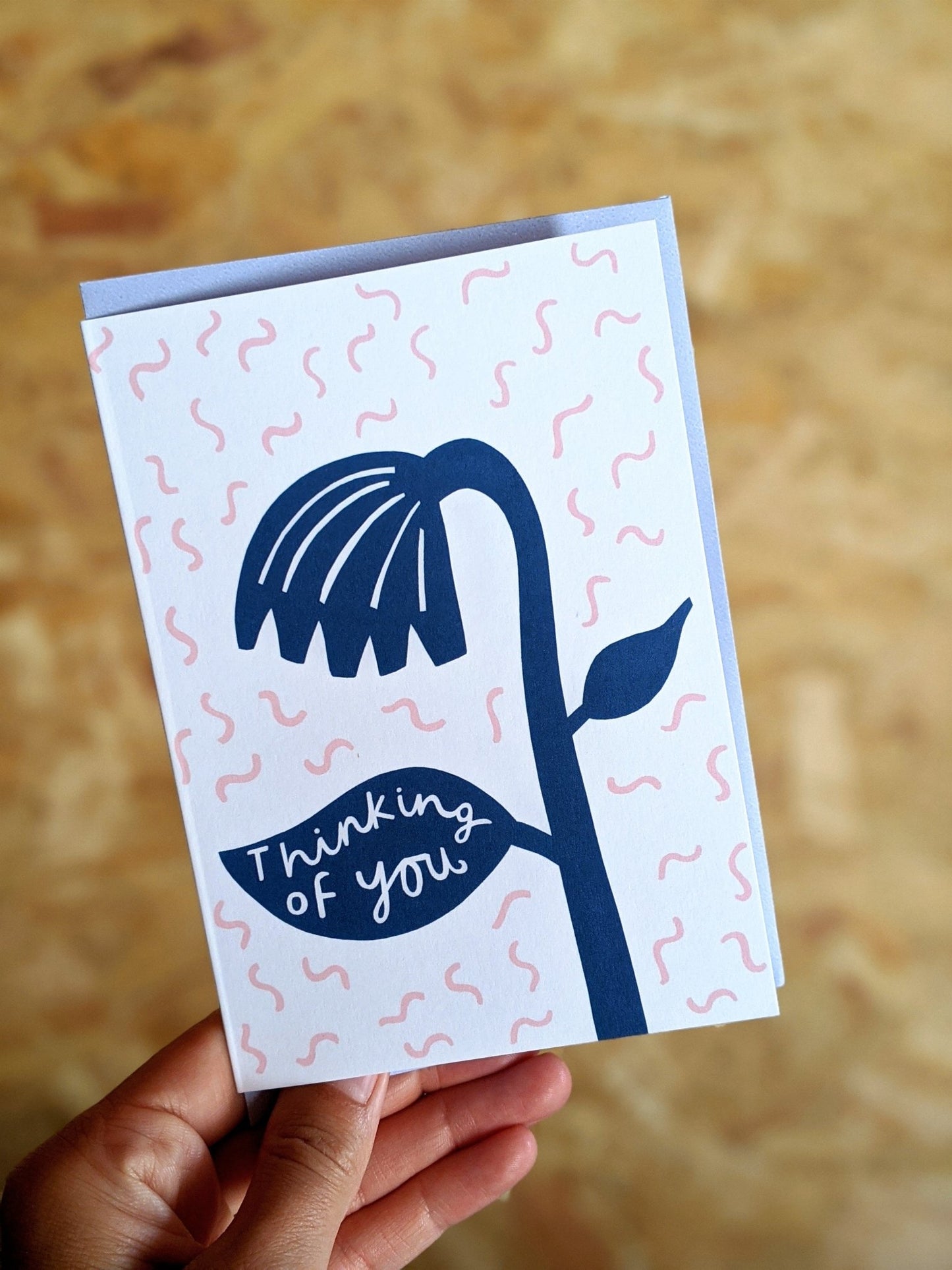 'Thinking of you' sympathy card - The Stationery Cupboard