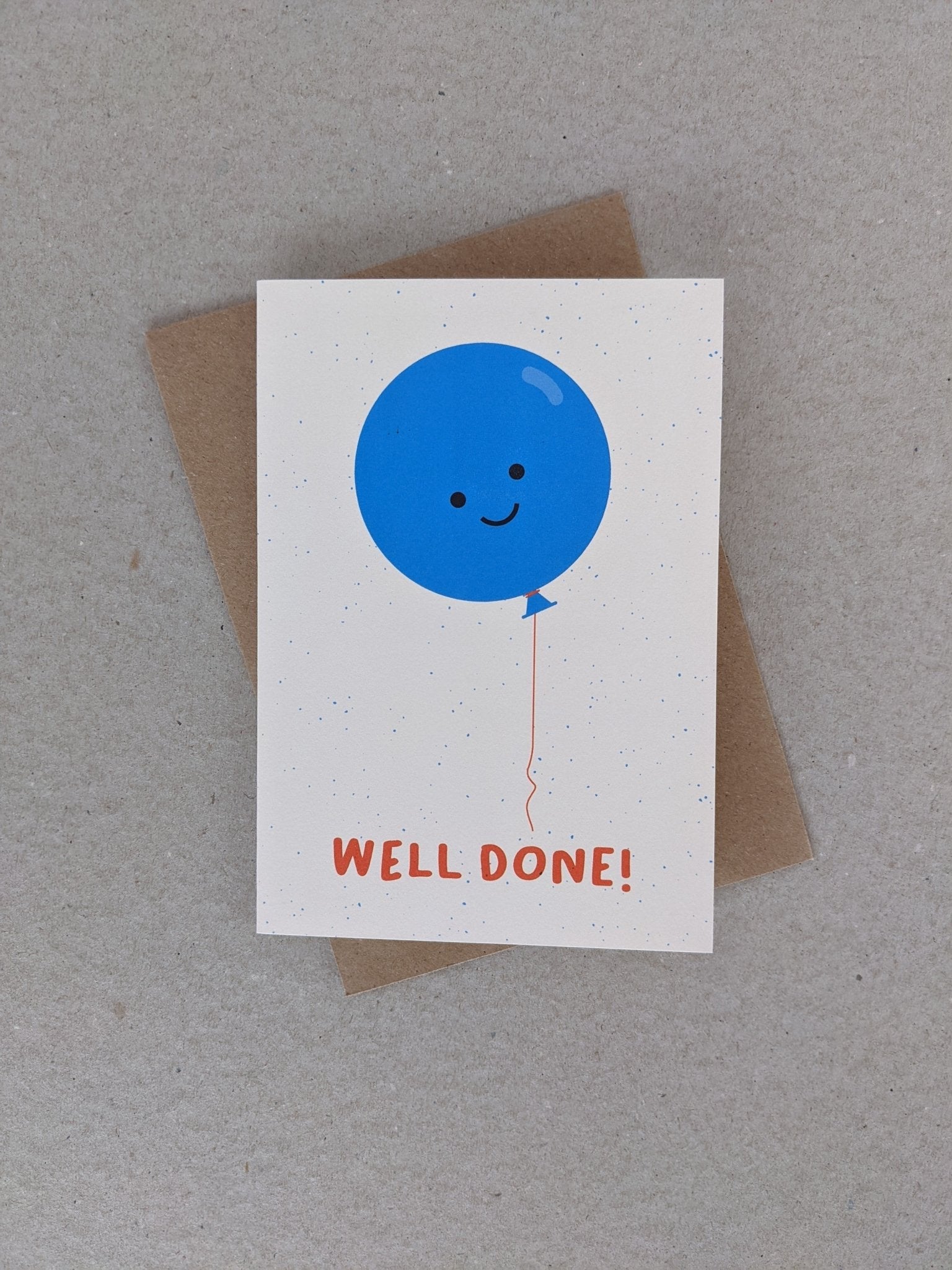Well Done Greetings Card - The Stationery Cupboard