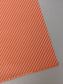 Wrapping Paper Sheet - Orange Candy Stripe - The Stationery Cupboard